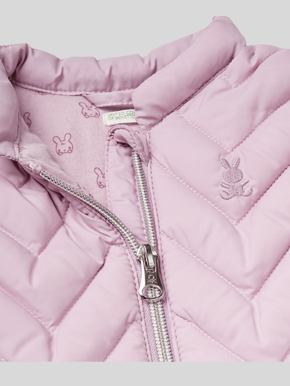 Benetton Unisex Bebek Yelek 1-18 Ay Pembe