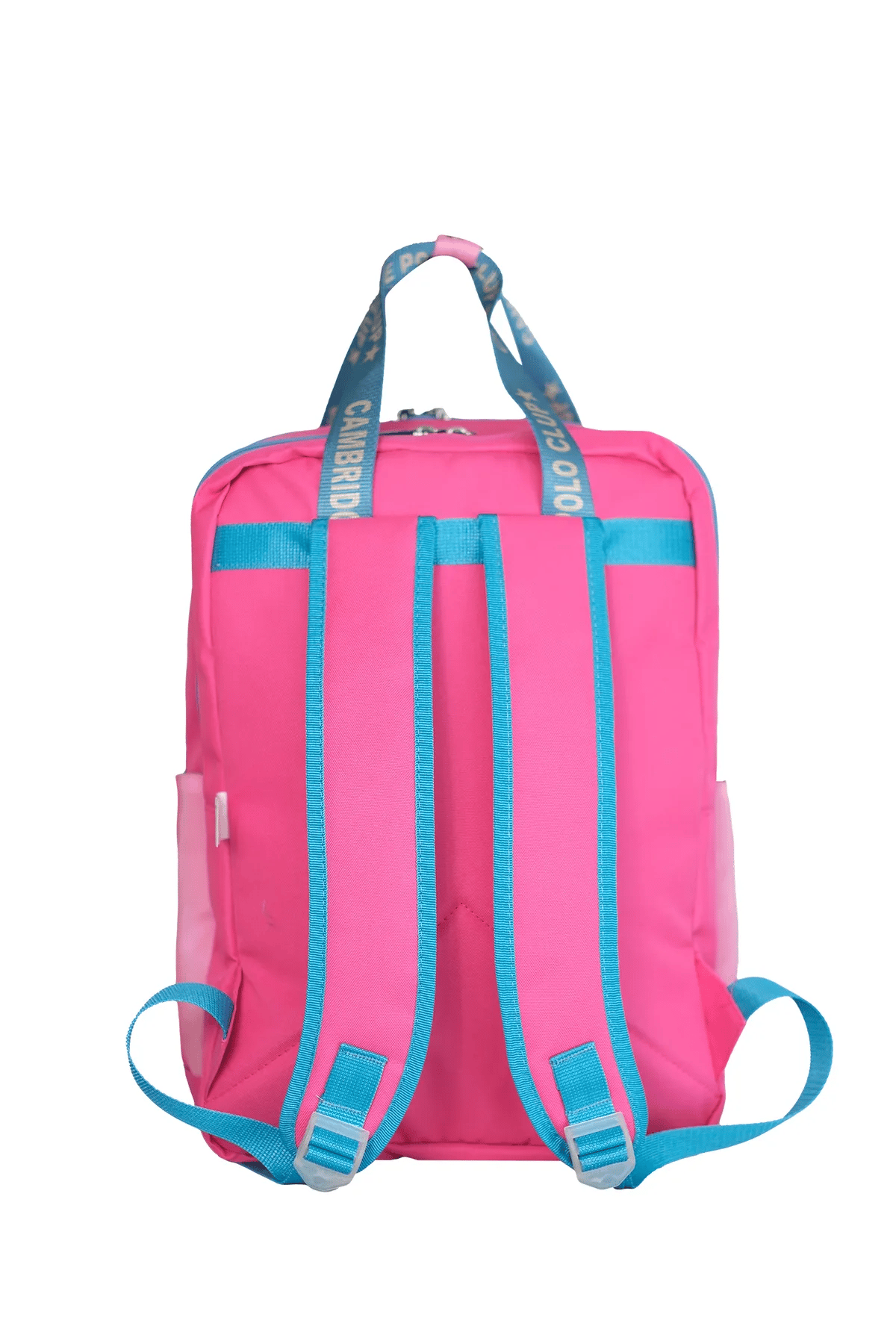 Cambridge Polo Club American Chic Çok Gözlü Unisex Çocuk İlkokul Çantası Pembe