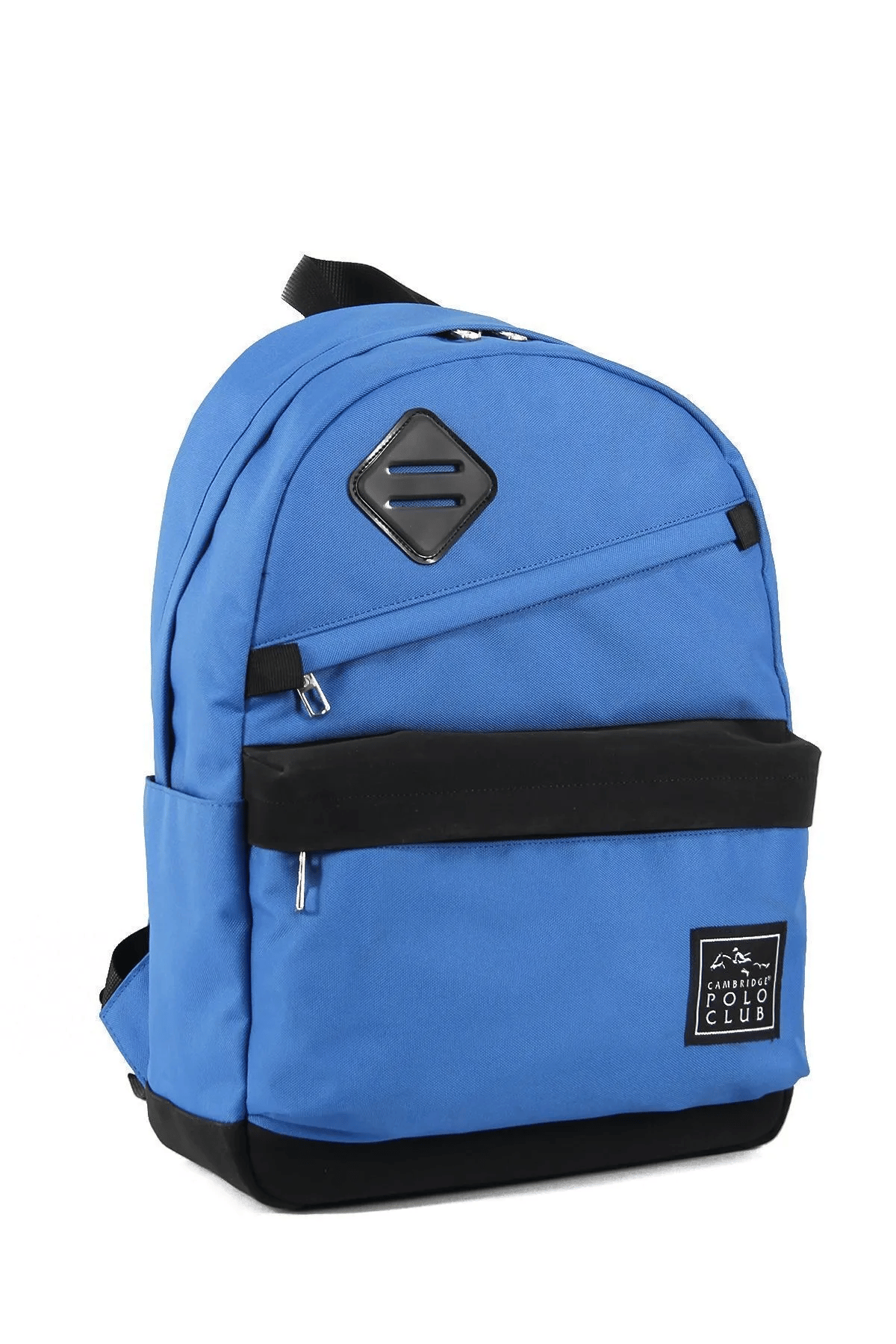 Cambridge Polo Club Creative Üç Bölmeli Unisex Çocuk İlkokul Çantası Mavi
