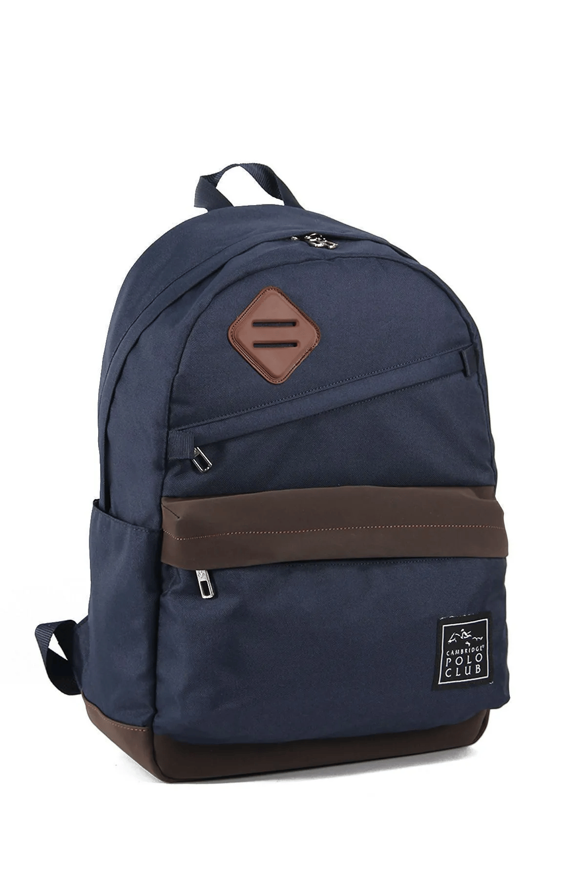 Cambridge Polo Club Creative Üç Bölmeli Unisex Çocuk İlkokul Çantası Lacivert