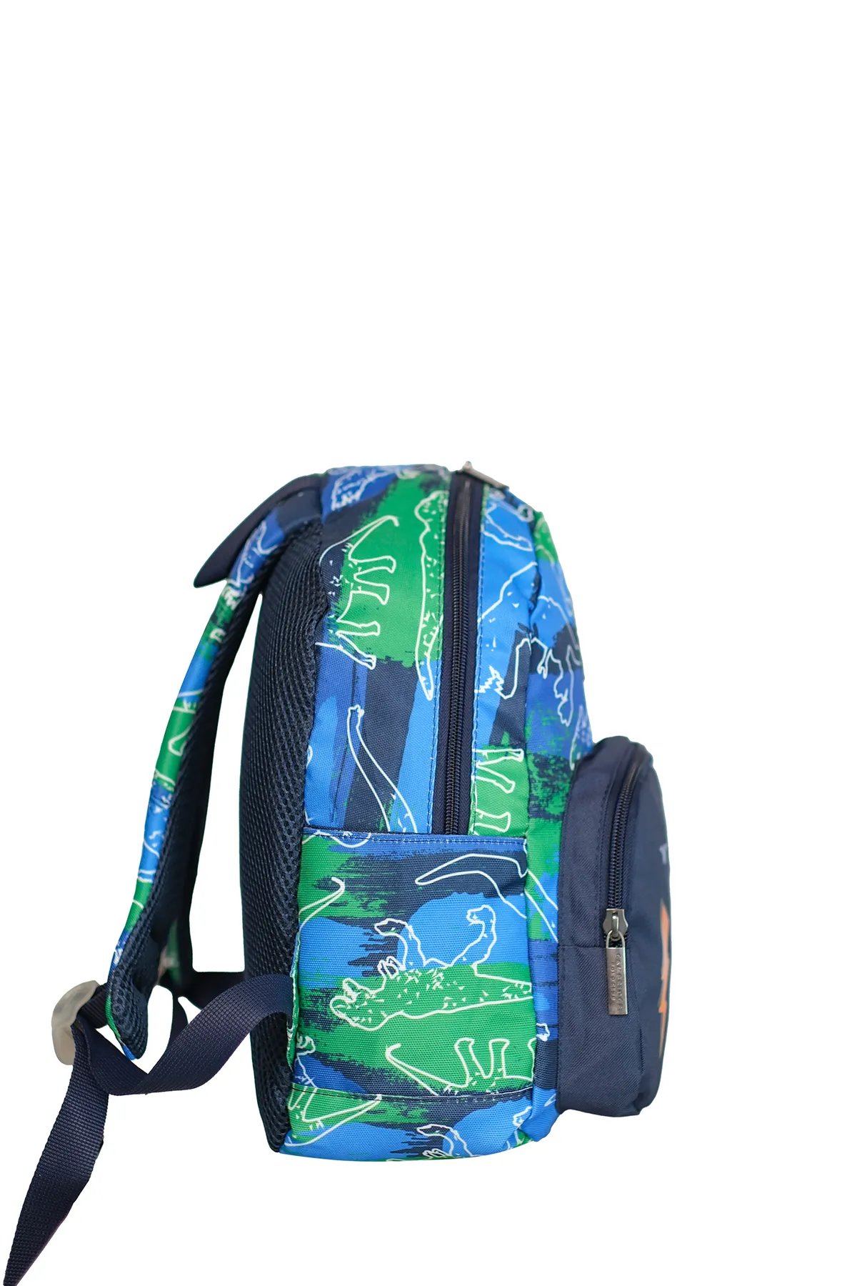 Cambridge Polo Club Dinozor Ön Cepli Erkek Çocuk Anaokulu Çantası Lacivert