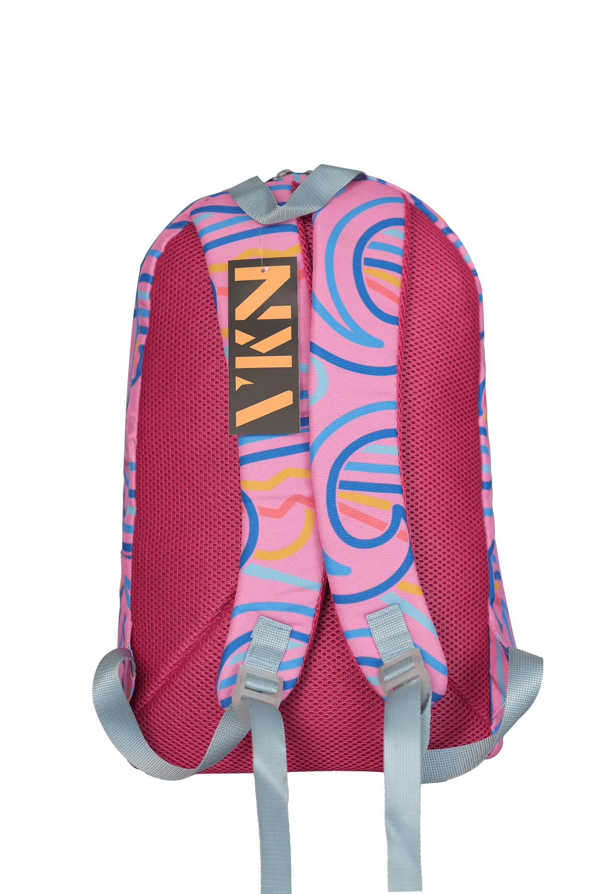 Cambridge Polo Club Wave Çok Gözlü Unisex Çocuk İlkokul Çantası Pembe