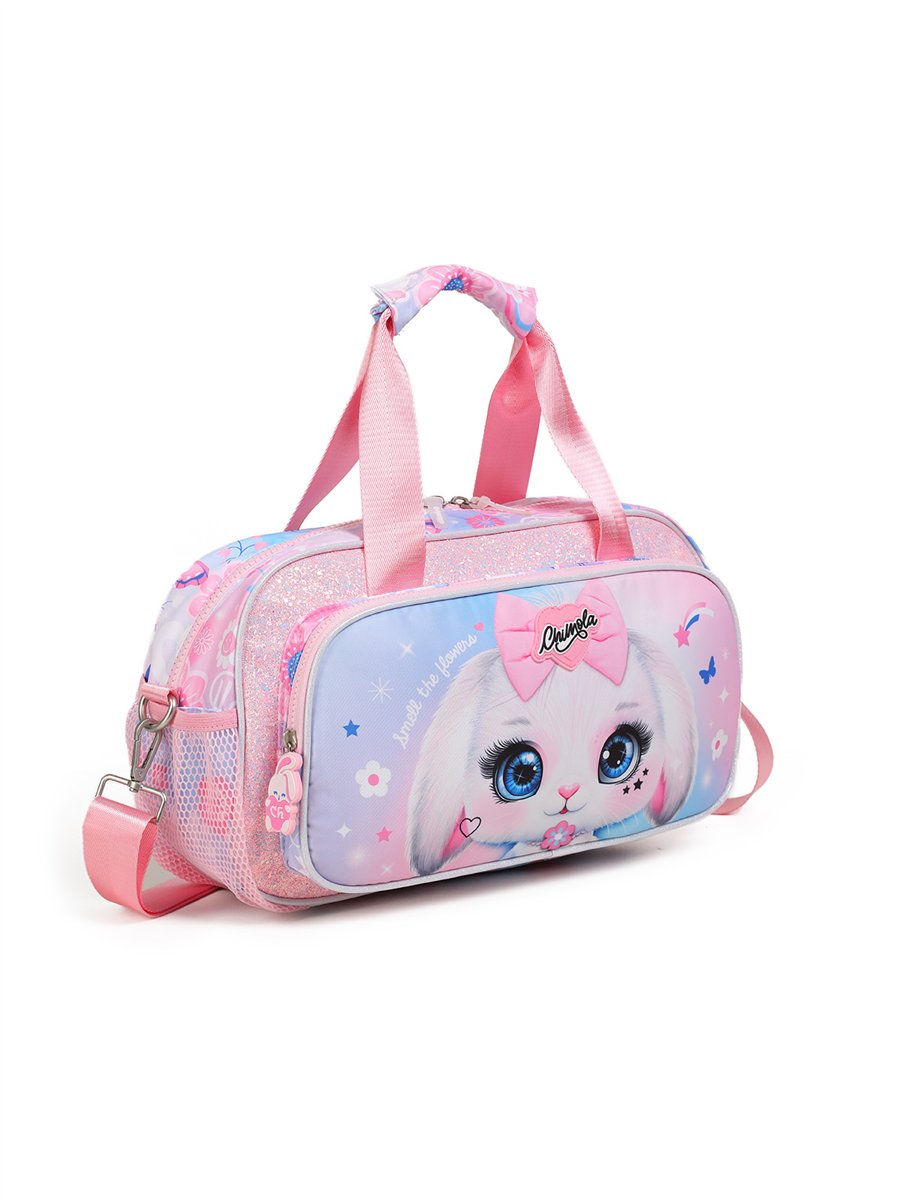 Chimola Cute Cub Rabbıt Seyahat Çantası (Bp122) Pembe