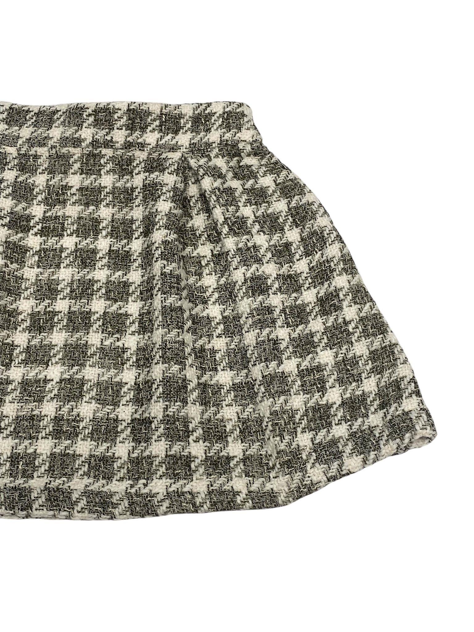 Cikoby Kız Çocuk Pileli Etek 3-8 Yaş YEŞİL