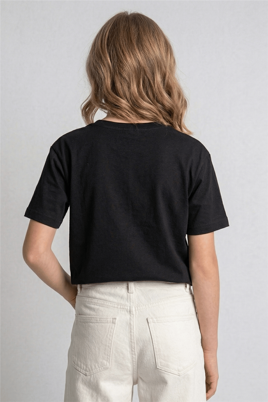 Dmb Çocuk Basic Tshirt 9-14 Yaş Siyah