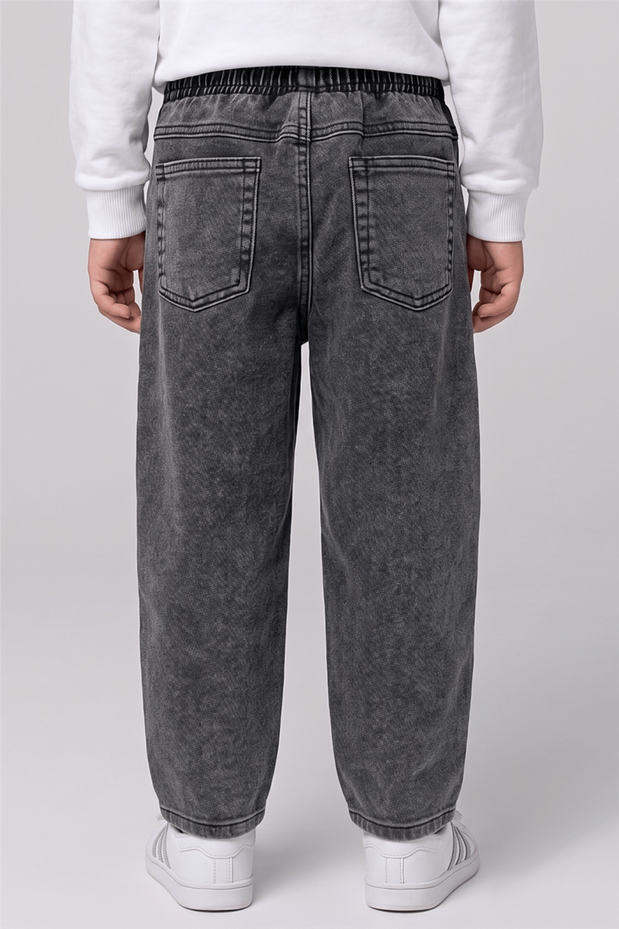 Dmb Erkek Çocuk Denim Pantolon 4-9 Yaş Füme