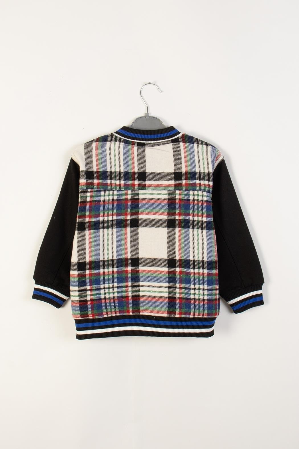 Dmb Erkek Çocuk Ekoseli Kolej Ceket 4-9 Yaş SAKS