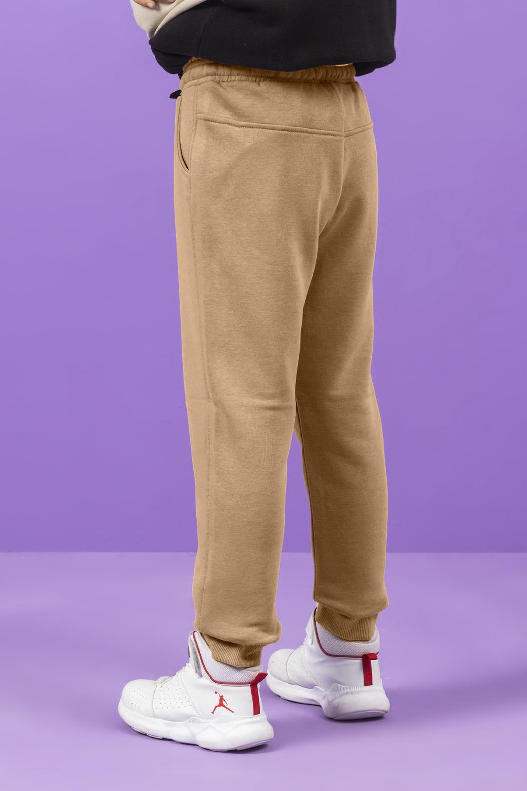 Dmb Erkek Çocuk Eşofman Altı 9-14 Yaş KAHVE