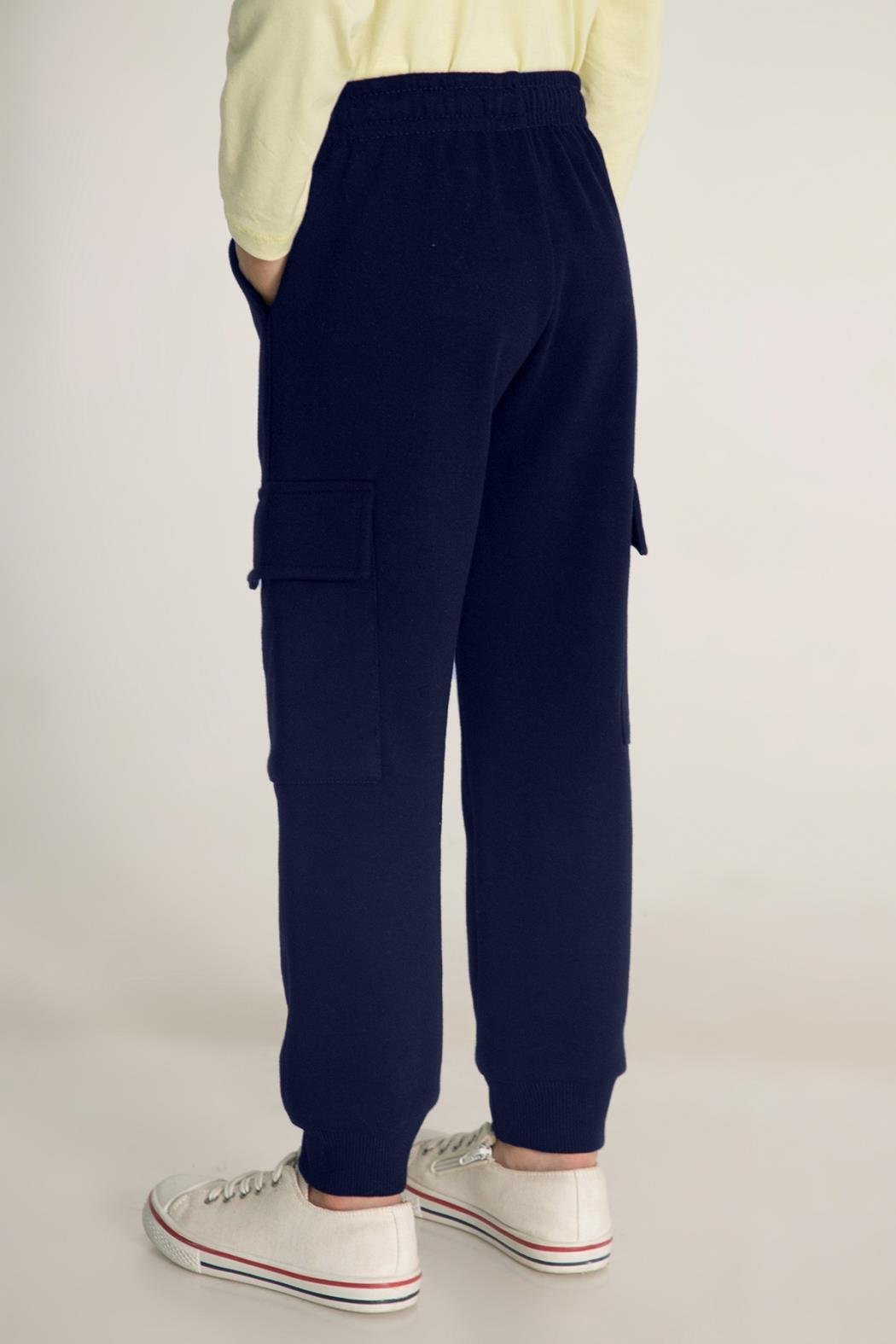 Dmb Erkek Çocuk Kargo Çepli Eşofman Altı 4-9 Yaş indigo