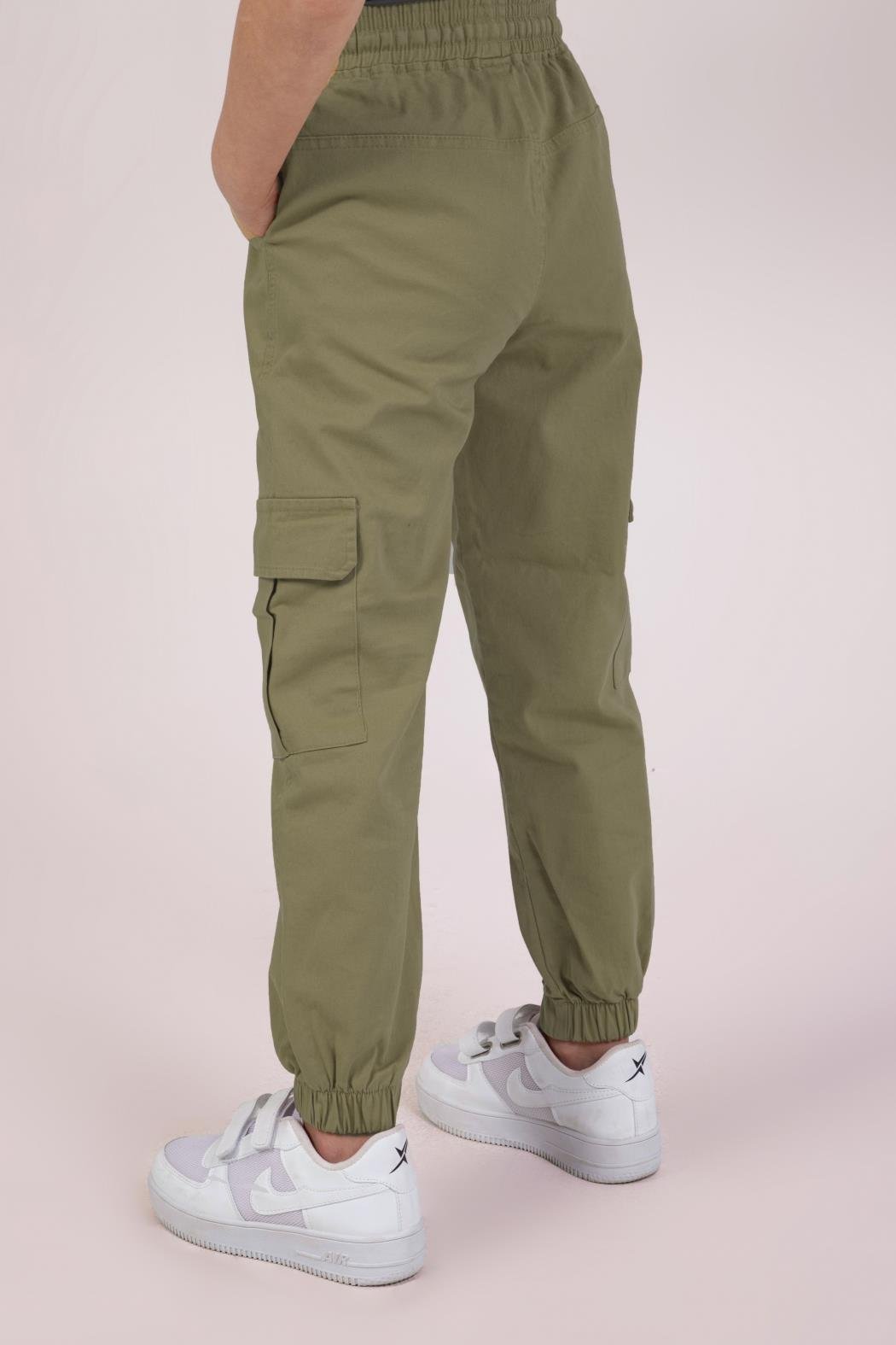 Dmb Erkek Çocuk Kargo Pantolon 4-9 Yaş Haki