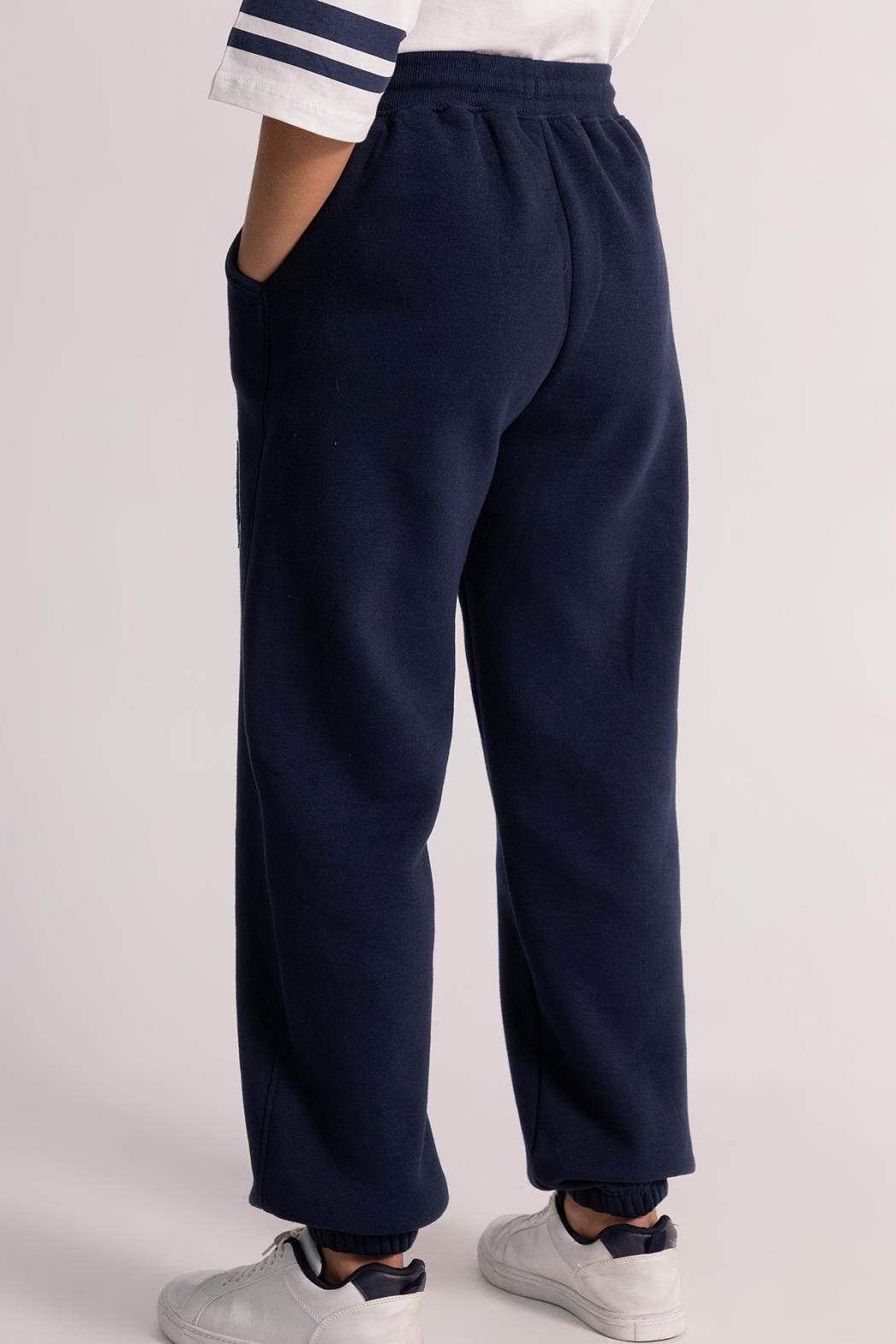 Dmb Erkek Çocuk Kolej Eşofman Altı 9-14 Yaş LACİVERT