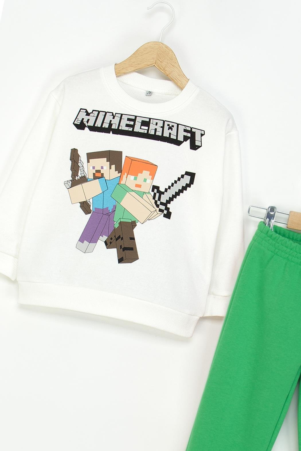 Dmb Erkek Çocuk My Craft EşofmanTakım 4-8 Yaş Yeşil