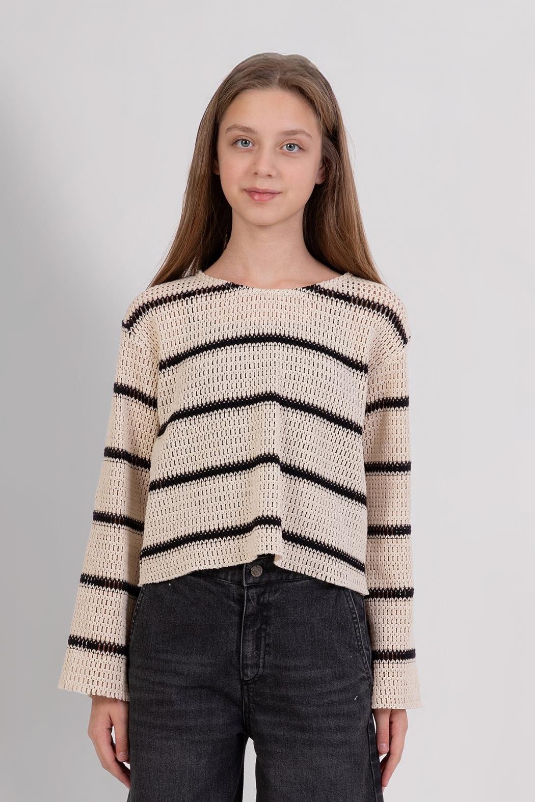 Dmb Kız Çocuk 2'Li Bluz 9-14 Yaş Bej