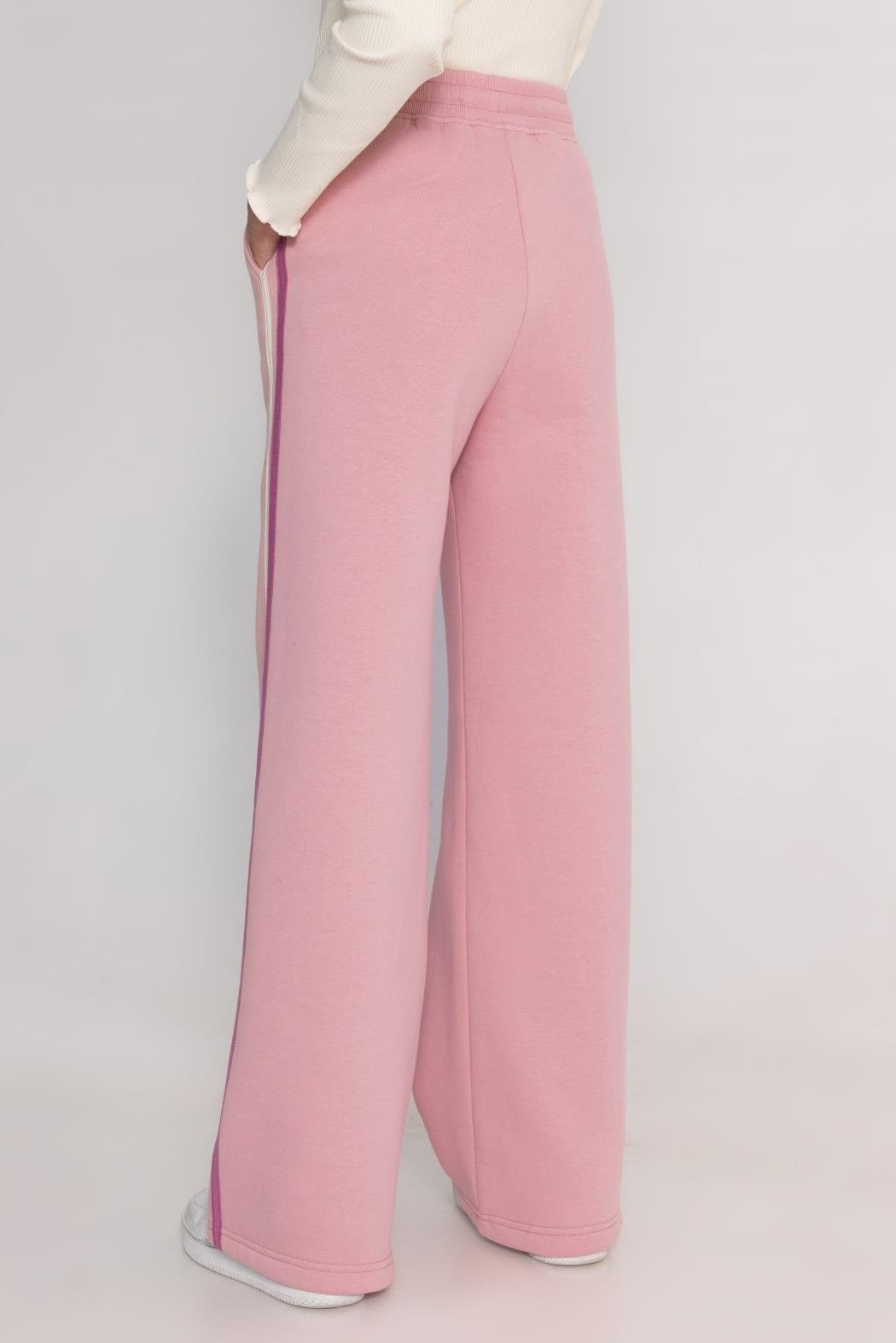 Dmb Kız Çocuk Bol Paça Eşofman Altı 9-14 Yaş PEMBE