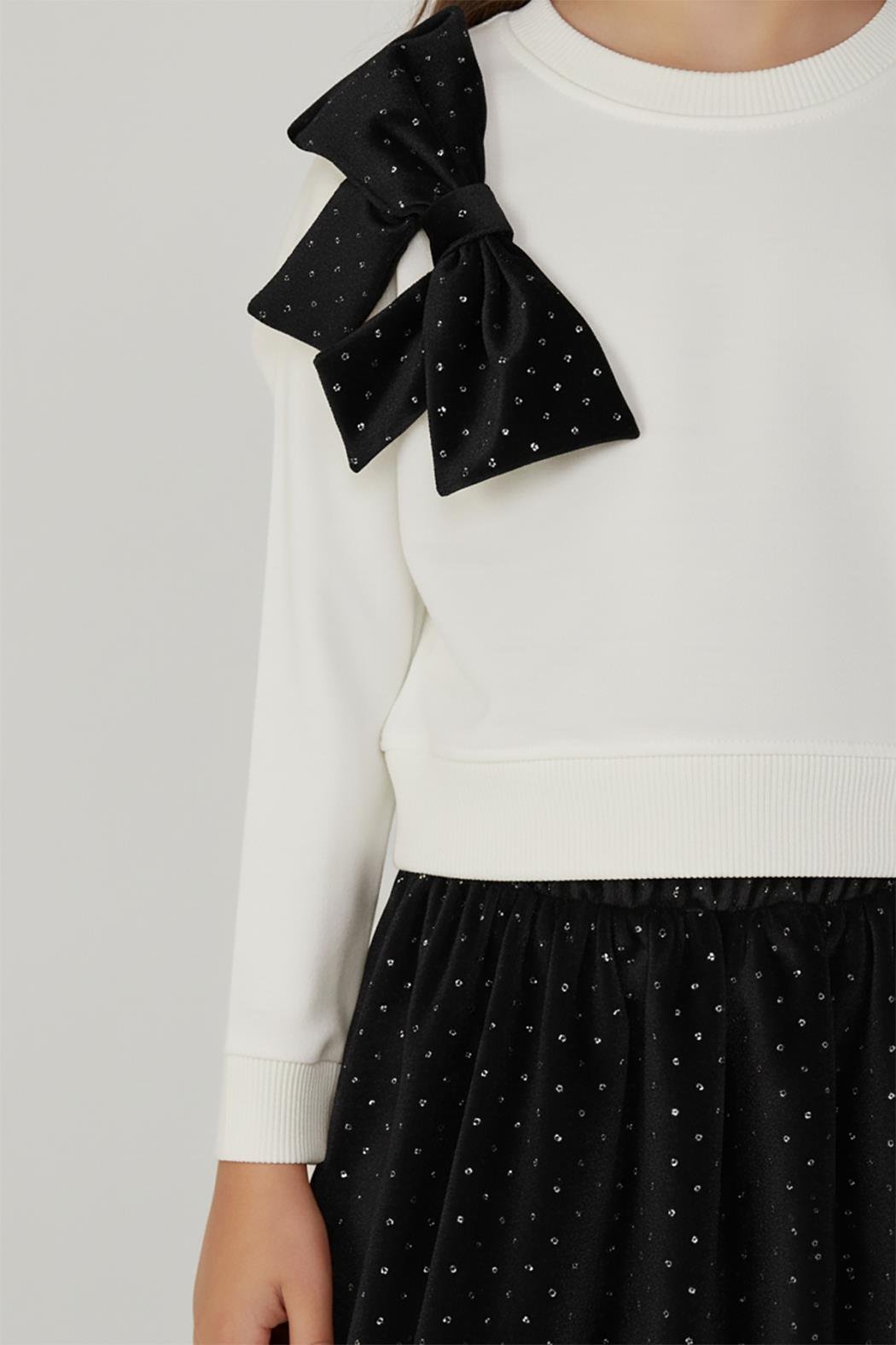 Dmb Kız Çocuk Etekli Takım 4-9 Yaş Siyah