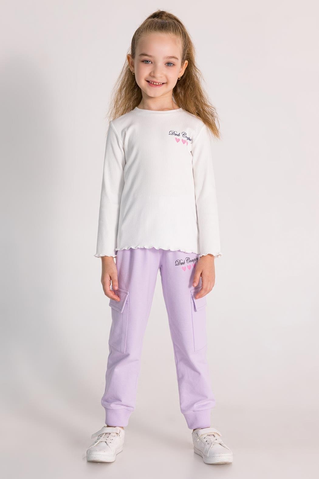 Dmb Kız Çocuk Kaşkorse Body 3-8 Yaş BEYAZ