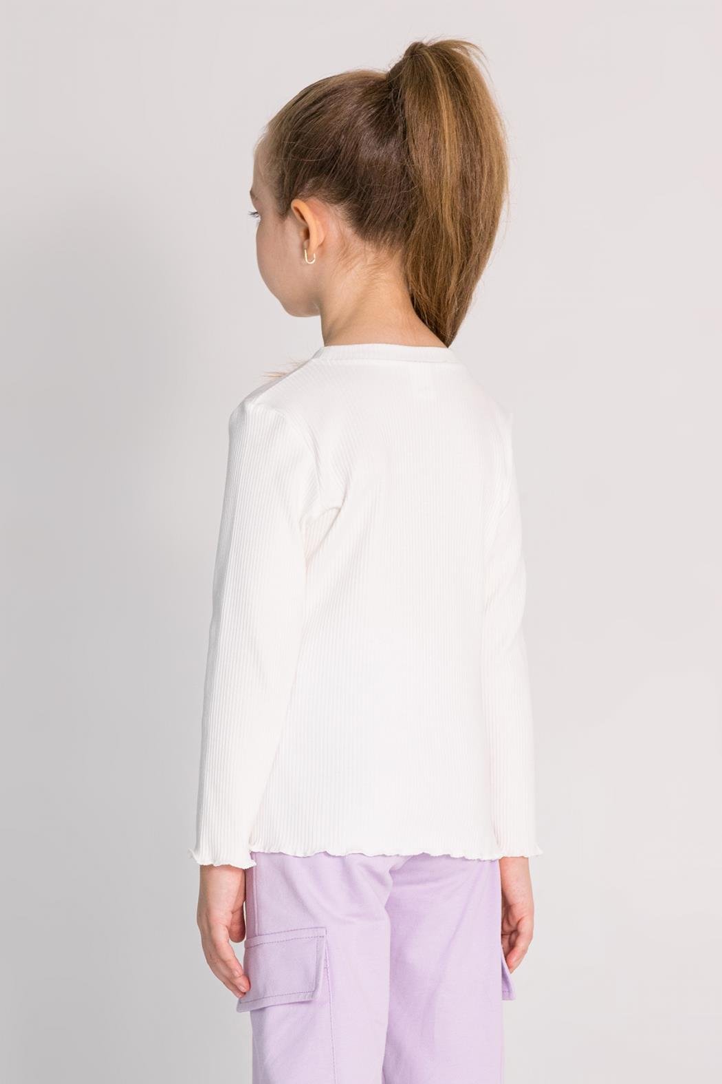 Dmb Kız Çocuk Kaşkorse Body 3-8 Yaş BEYAZ