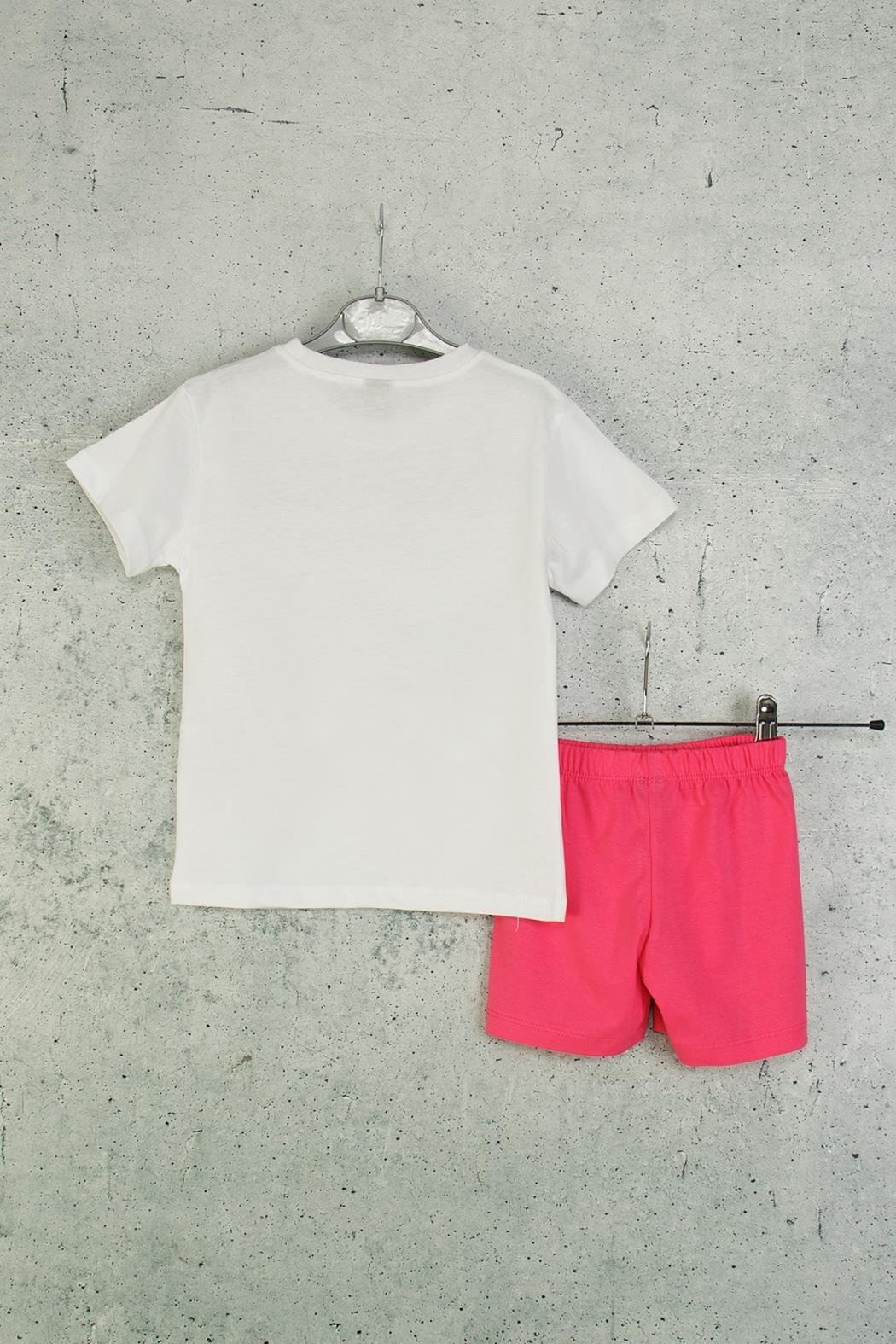 Dmb Kız Çocuk Kuromi Şortlu Takım 3-8 Yaş Fuşya