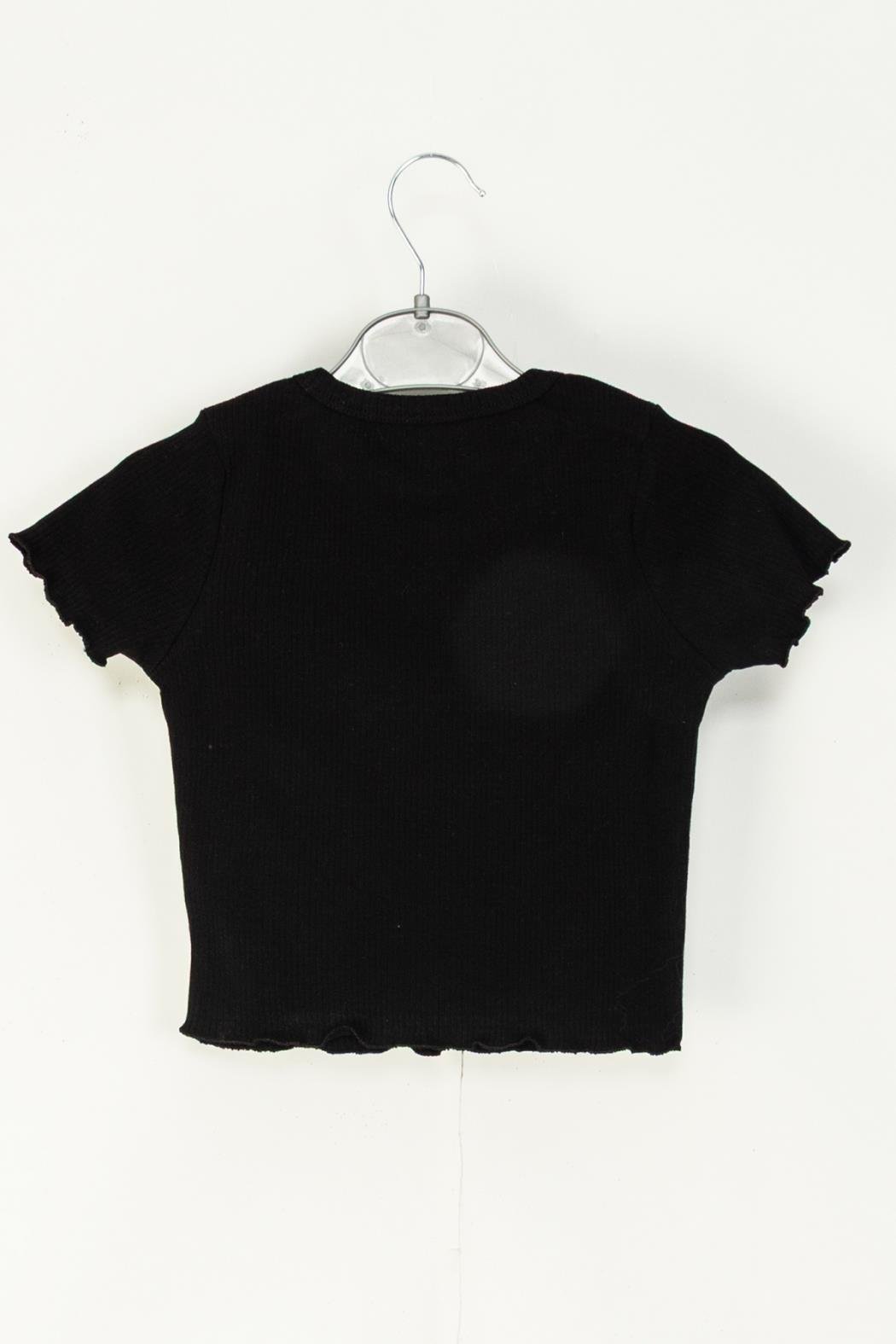 Dmb Kız Çocuk Kuromi Tshirt 9-14 Yaş Siyah