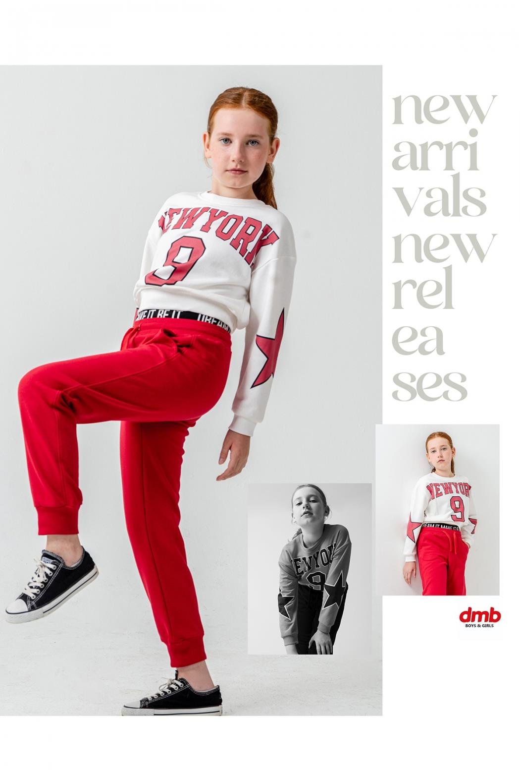 Dmb Kız Çocuk Spor Takım 11-15 Yaş Ekru