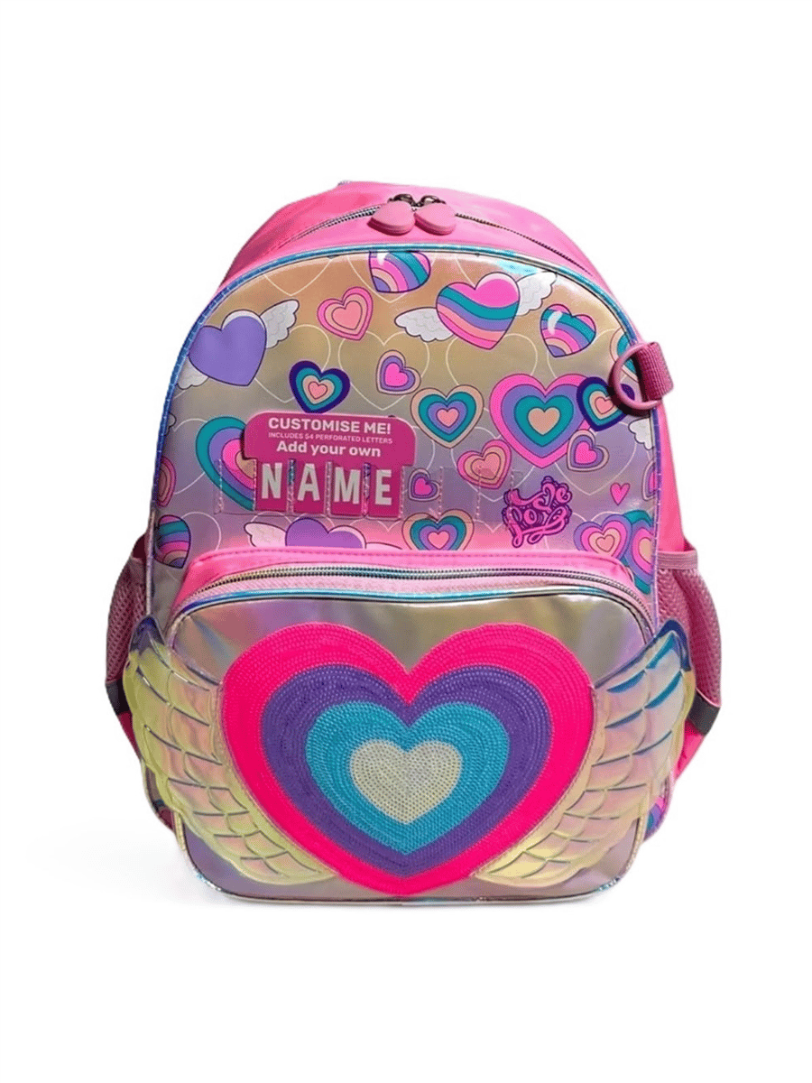 Dream Vest Kalp Sırt Çantası Pembe