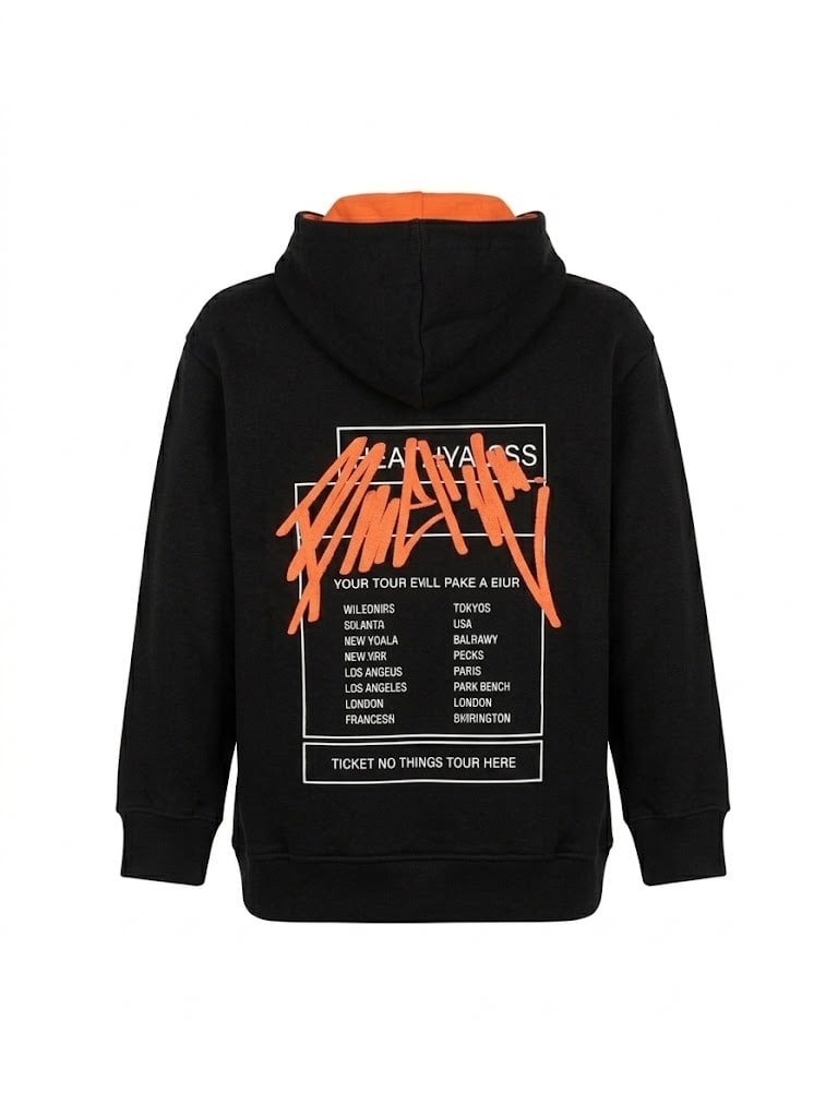 Escabel Erkek Çocuk Sweatshirt 9-14 Yaş Siyah