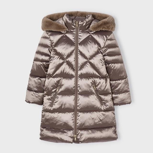 Gugo Kız Çocuk Mont May4415k23 KAHVERENGİ