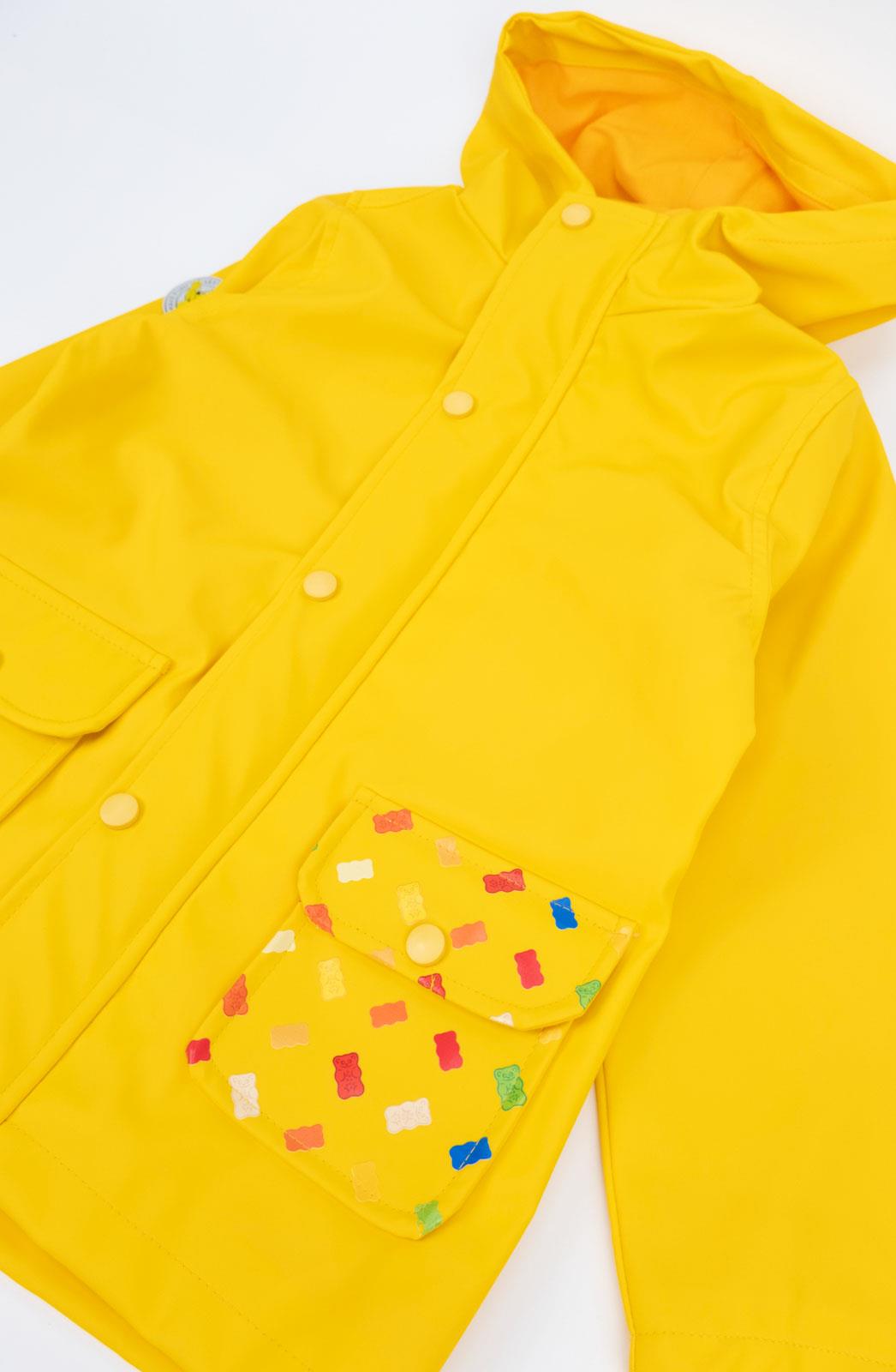 Haribo Kız Çocuk Baskılı Yağmurluk 4-10 Yaş SARI