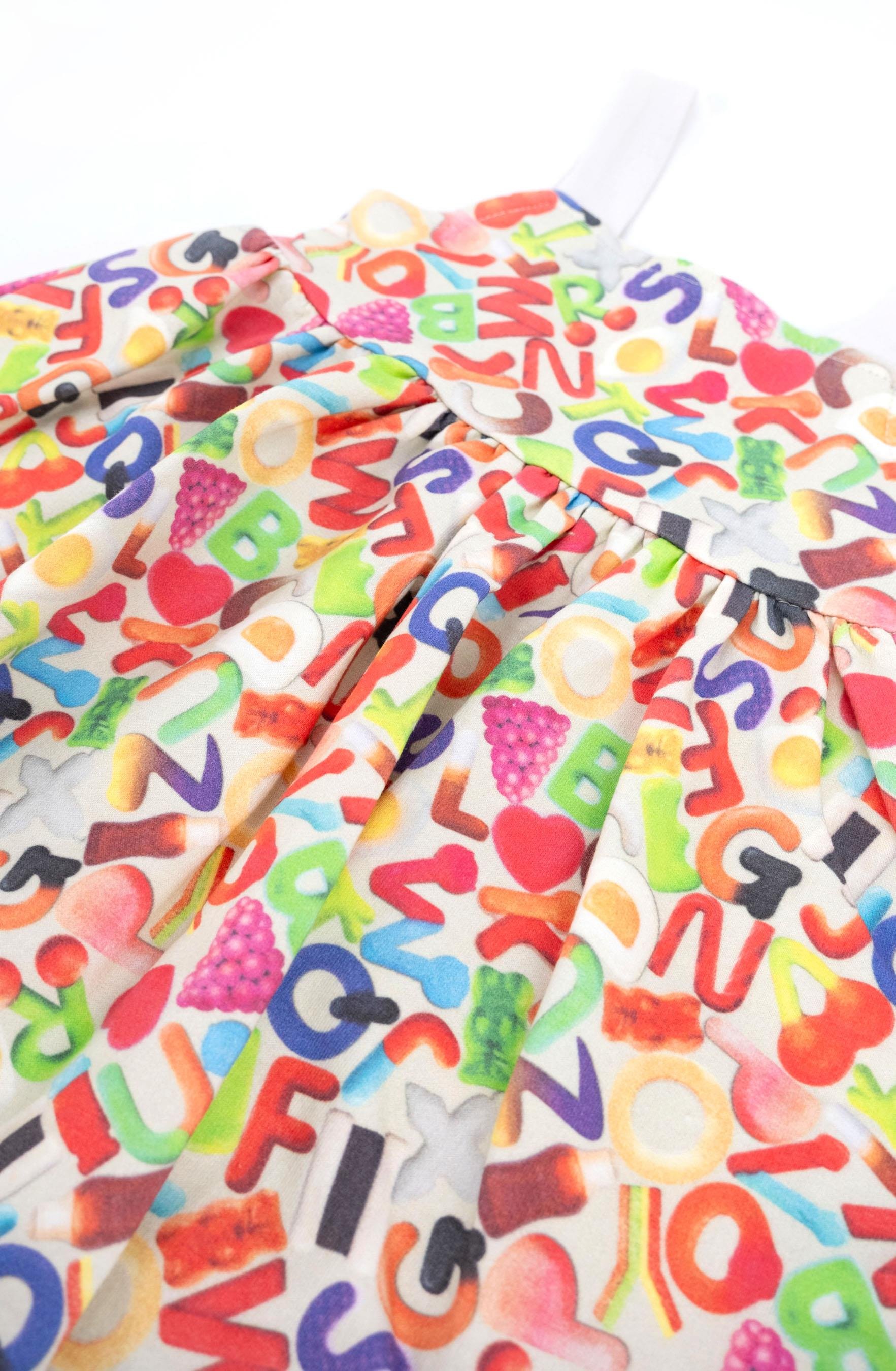 Haribo Kız Çocuk Elbise 2-8 Yaş Pudra