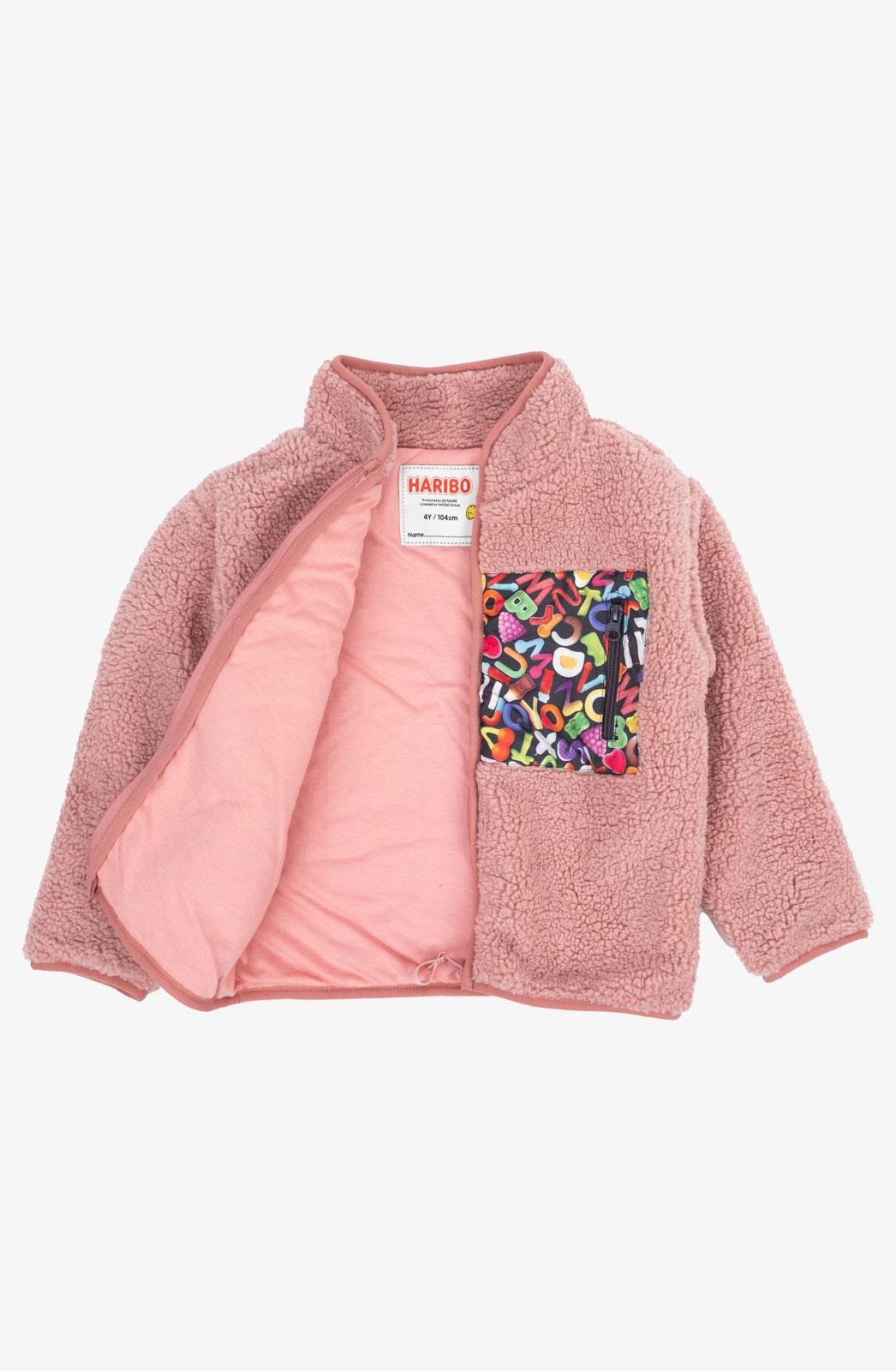 Haribo Kız Çocuk Fullzip Polar Fermuarlı Sweatshirt 4-10 Yaş SOMON