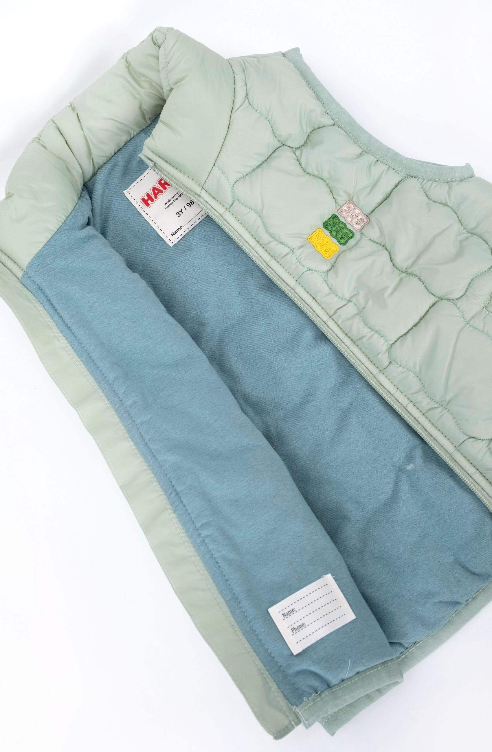 Haribo Kız Çocuk Yelek 3-8 Yaş Mint