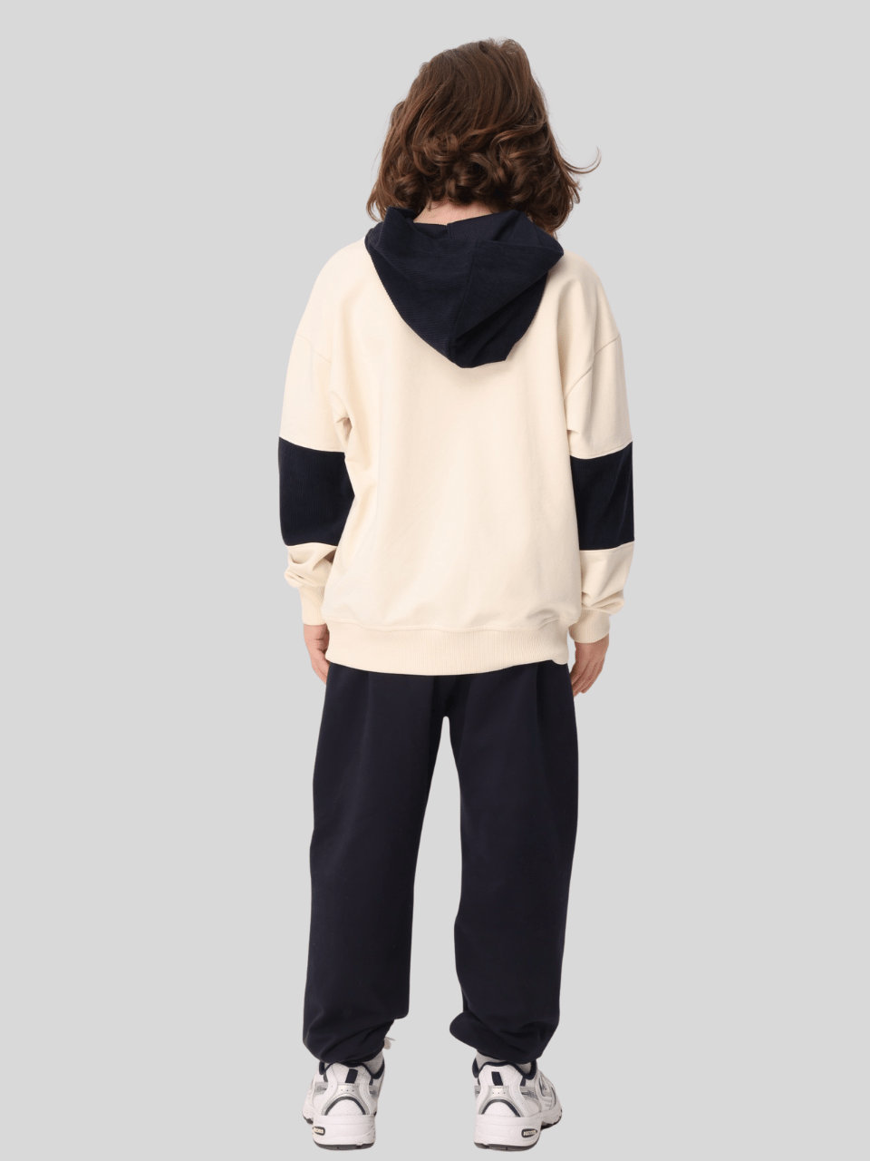 Jena Erkek Çocuk College Eşofman Takım 3-14 Yaş Ekru