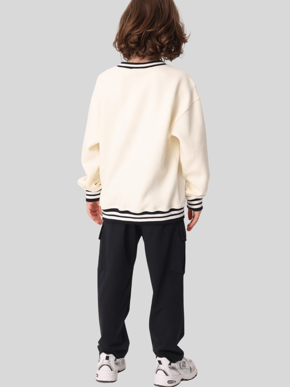 Jena Erkek Çocuk Nevada Sweatshirt 3-14 Yaş Ekru