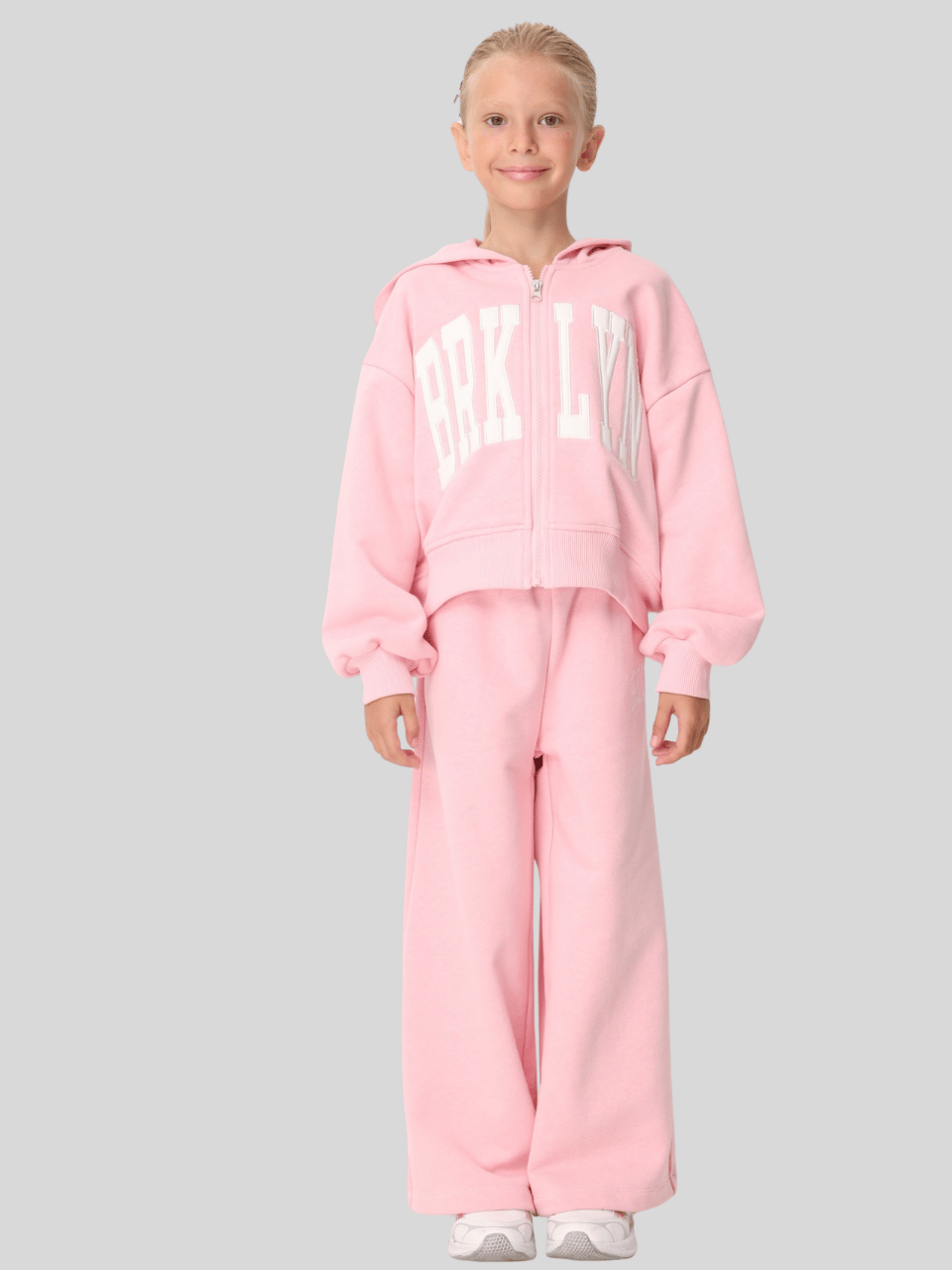 Jena Kız Çocuk Eşofman Takım 3-8 Yaş Pembe