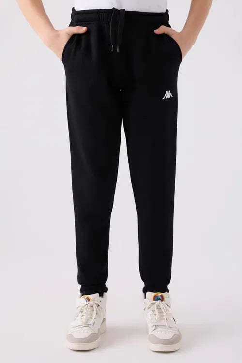 Kappa Erkek Çocuk Eşofman Altı 6-16 Yaş SİYAH