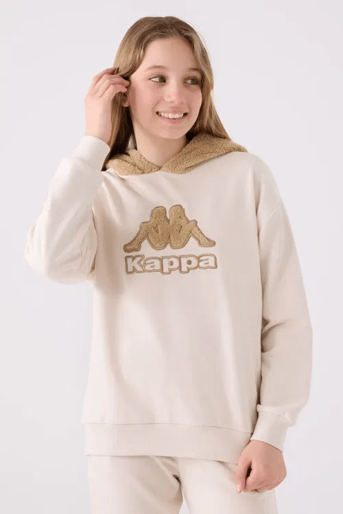 Kappa Kız Çocuk Sweatshirt 6-16 Yaş BEJ