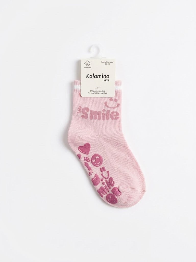 Katamino Kız Bebek Nikoly Soket Çorap 1-4 Yaş Pembe