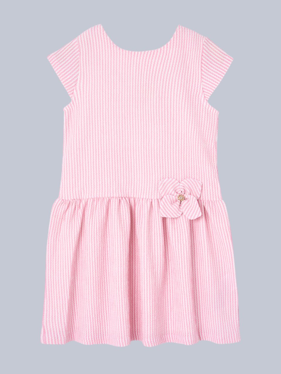 Losan Kız Çocuk Elbise 2-7 Yaş Pembe