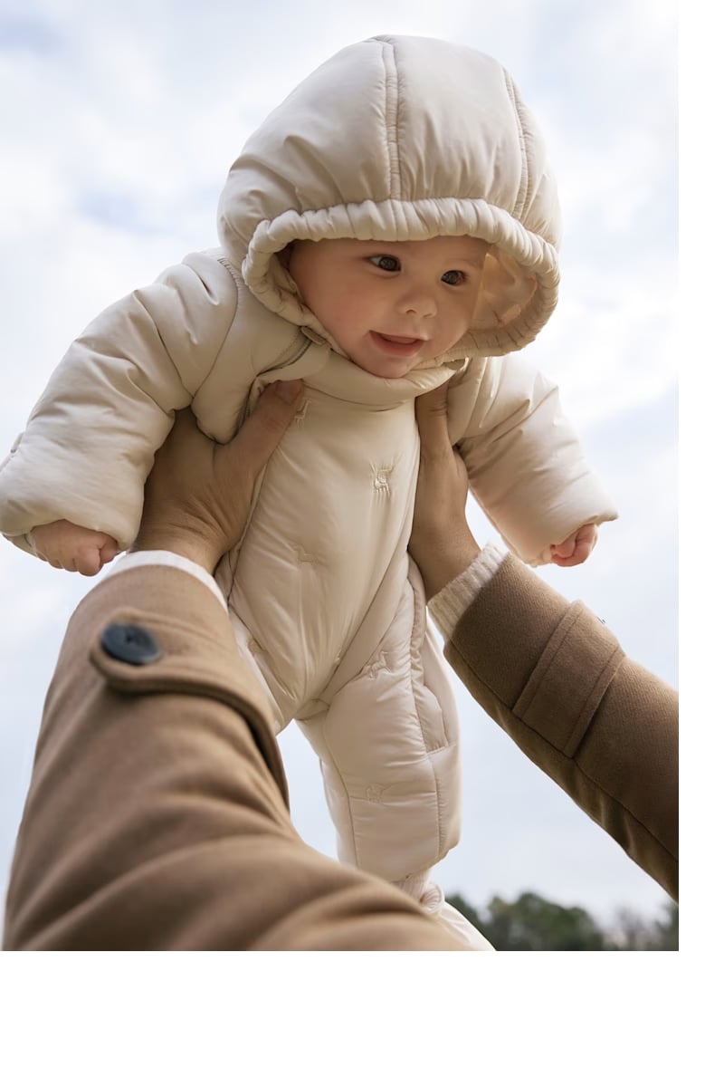 Mayoral Bebek Astronot Tulum 6-18 Ay Ekru