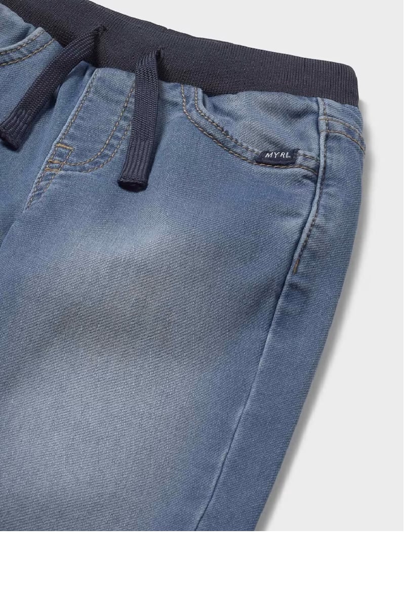Mayoral Erkek Bebek Denim Pantolon 18-36 Ay Mavi