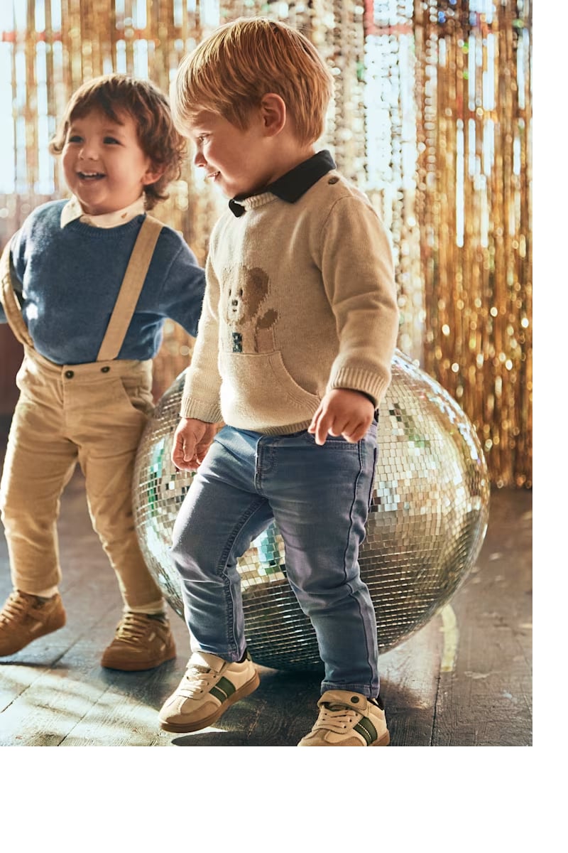 Mayoral Erkek Bebek Denim Pantolon 18-36 Ay Mavi