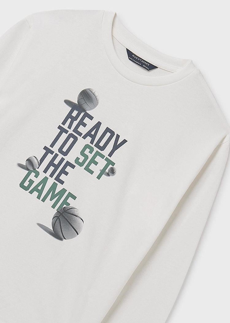 Mayoral Erkek Çocuk 2'li Sweatshirt 8-14 Yaş Krem