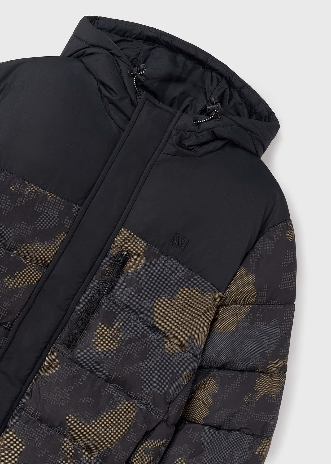 Mayoral Erkek Çocuk Baskılı Mont 10-14 Yaş SİYAH