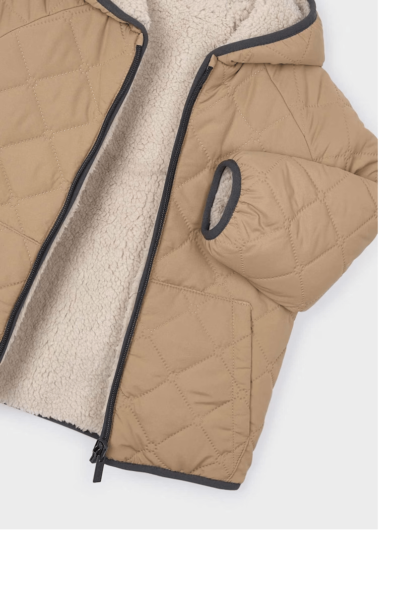 Mayoral Erkek Çocuk Çift Taraflı Mont 4-8 Yaş Kahve