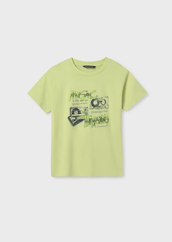 Mayoral Erkek Çocuk Grafiti 2'li Tshirt 10-14 Yaş Beyaz