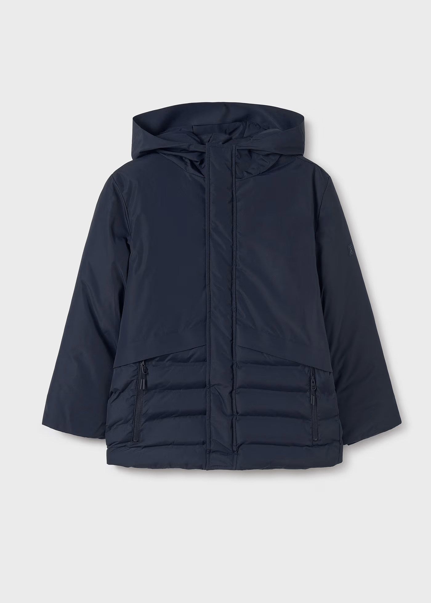 Mayoral Erkek Çocuk Mont Lacivert-Bej 10-16 Yaş 7459 LACİVERT