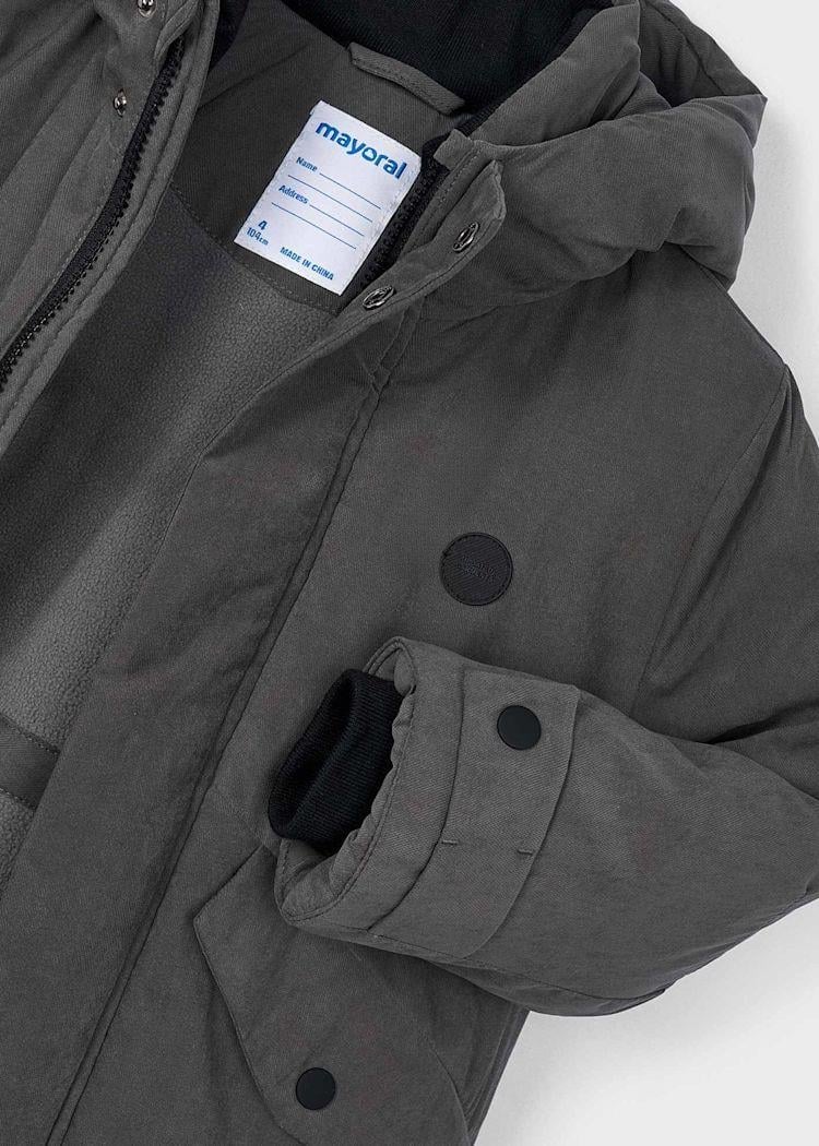 Mayoral Erkek Çocuk Mont Parka 4-10 Yaş Siyah
