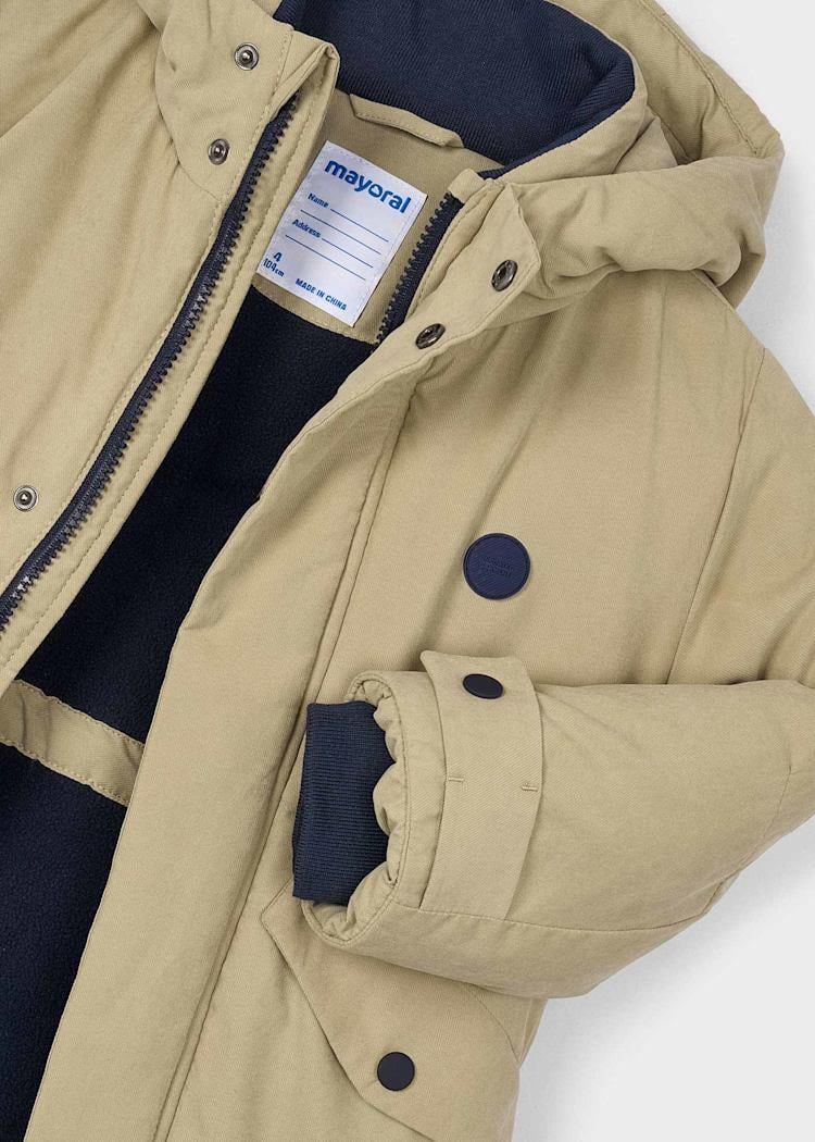 Mayoral Erkek Çocuk Mont Parka 4-10 Yaş Bej