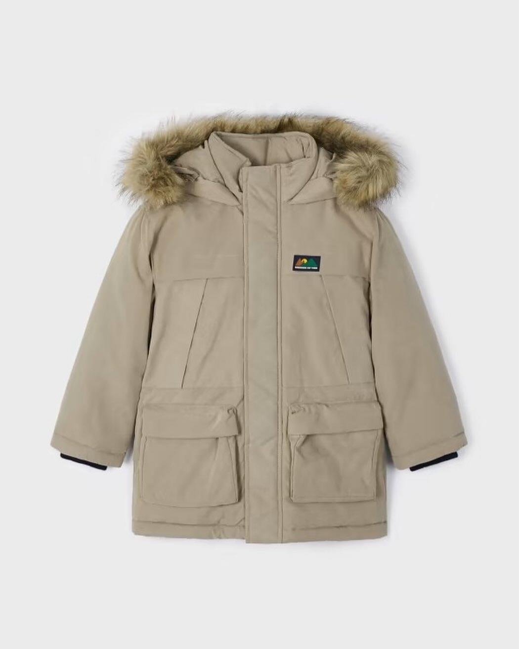 Mayoral Erkek Çocuk Parka 4-9 Yaş Kahverengi