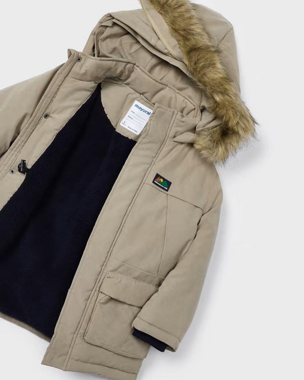 Mayoral Erkek Çocuk Parka 4-9 Yaş Kahverengi